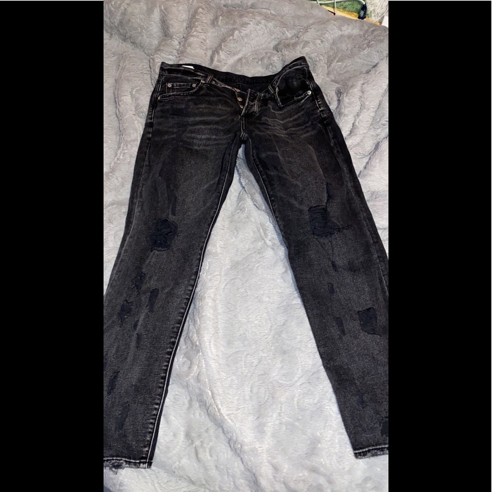 American Eagle mom jeans, size 10
